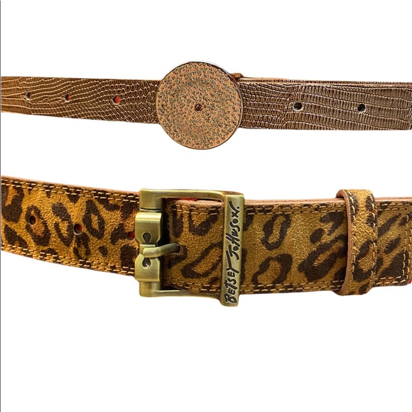 “Betsey Johnson Bundle” two belts for the price of one. One medium and one small - Picture 3 of 8